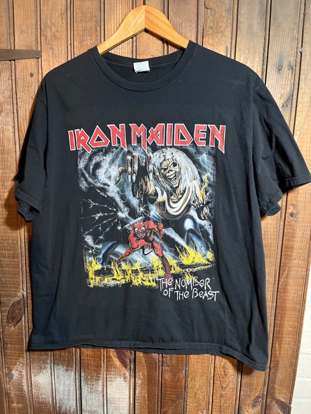 Iron Maiden Graphic Tee - 'The Number of the Beast'